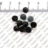 6X6 MM NATURAL BLACK COPPER TURQUOISE ROUND SMOOTH CABOCHON AAA QUALITY BLACK COPPER TURQUOISE LOOSE GEMSTONE FOR JEWELRY MAKING
