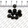 7X7 MM NATURAL BLACK COPPER TURQUOISE ROUND SMOOTH CABOCHON AAA QUALITY BLACK COPPER TURQUOISE LOOSE GEMSTONE FOR JEWELRY MAKING