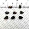 6X9 MM NATURAL BLACK COPPER TURQUOISE PEAR POLISH SMOOTH CABOCHON TOP QUALITY BLACK COPPER TURQUOISE LOOSE GEMSTONE FOR JEWELRY MAKING