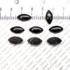 7x14 Mm Natural Black Copper Turquoise Marquise Polish Smooth Cabochon Aaa Quality Black Copper Turquoise Loose Gemstone For Jewelry Making