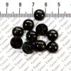 9X9 MM NATURAL BLACK COPPER TURQUOISE ROUND SMOOTH CABOCHON AAA QUALITY BLACK COPPER TURQUOISE LOOSE GEMSTONE FOR JEWELRY MAKING