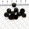 10X10 MM NATURAL BLACK COPPER TURQUOISE ROUND SMOOTH CABOCHON AAA QUALITY BLACK COPPER TURQUOISE LOOSE GEMSTONE FOR JEWELRY MAKING