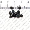 4X6 MM NATURAL BLACK COPPER TURQUOISE PEAR POLISH SMOOTH CABOCHON TOP QUALITY BLACK COPPER TURQUOISE LOOSE GEMSTONE FOR JEWELRY MAKING