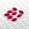 100% Natural Ruby 6x12 mm Marquise Cabochon- AAA Quality Ruby Sapphire Smooth Cabochon