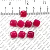 100% Natural Ruby 10 mm Cushion Cabochon- AAA Quality Ruby Sapphire Smooth Cabochon